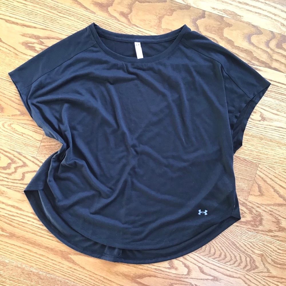 Last Call! Under Armour Heat Gear Top with Cute Back Cut Out